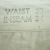 Buzz Rickson's バズリクソンズ M43036 EARLY MILITARY CHINOS 1942 MODEL チノ パンツ 日本製 ベージュ系 32【中古】