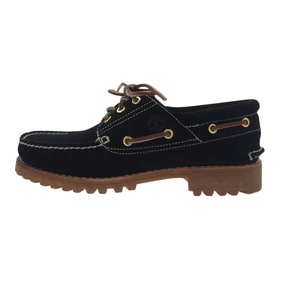 Timberland ティンバーランド 22SS A5QK6 BEAUTY＆YOUTH 別注 3EYE CLASSIC LUG スエード モカシン シューズ ブラック系 26.5cm【中古】