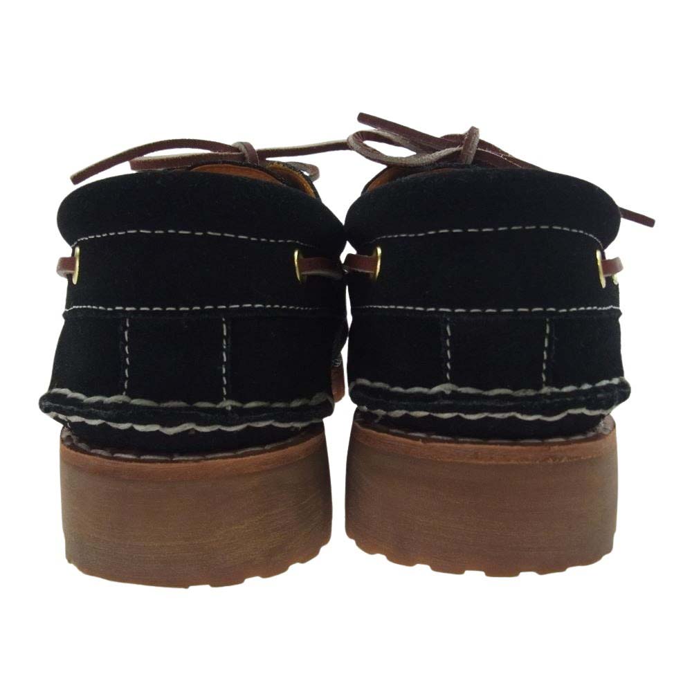 Timberland ティンバーランド 22SS A5QK6 BEAUTY＆YOUTH 別注 3EYE CLASSIC LUG スエード モカシン シューズ ブラック系 26.5cm【中古】