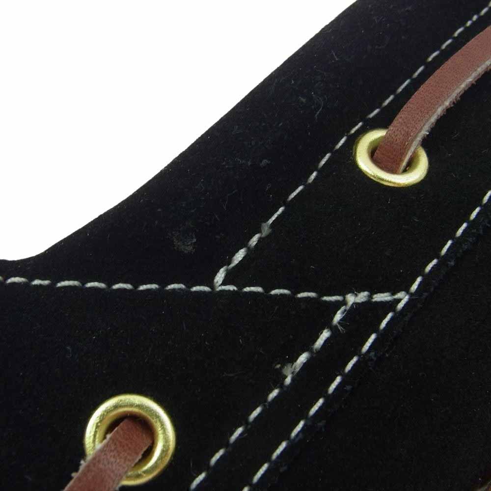 Timberland ティンバーランド 22SS A5QK6 BEAUTY＆YOUTH 別注 3EYE CLASSIC LUG スエード モカシン シューズ ブラック系 26.5cm【中古】