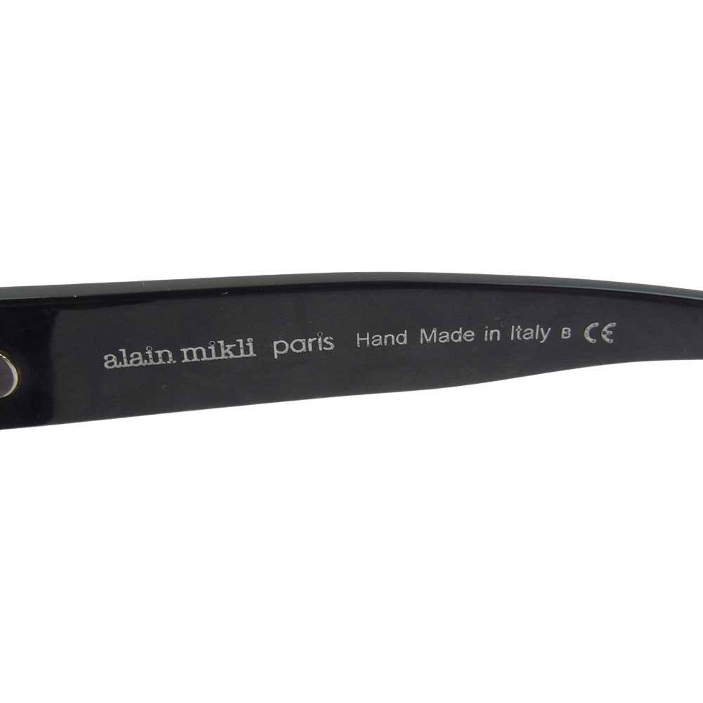 アランミクリ A05052B ARLETTE アルレット スワロフスキーラインストーン サングラス ブラック系 57□16 145【中古】