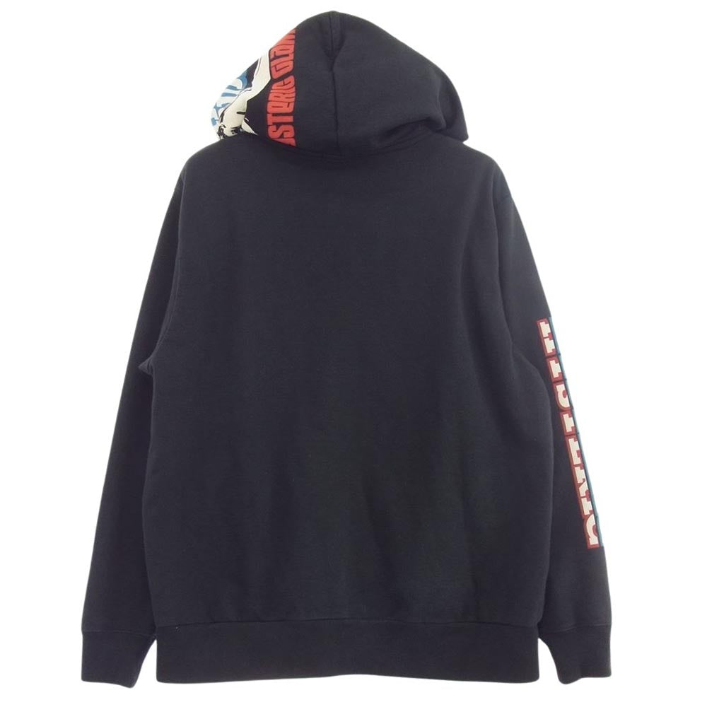 HYSTERIC GLAMOUR ヒステリックグラマー 24SS 02241CF02 HG BOX LOGOS HGボックスロゴ フルジップ パーカー ブラック系 L【中古】