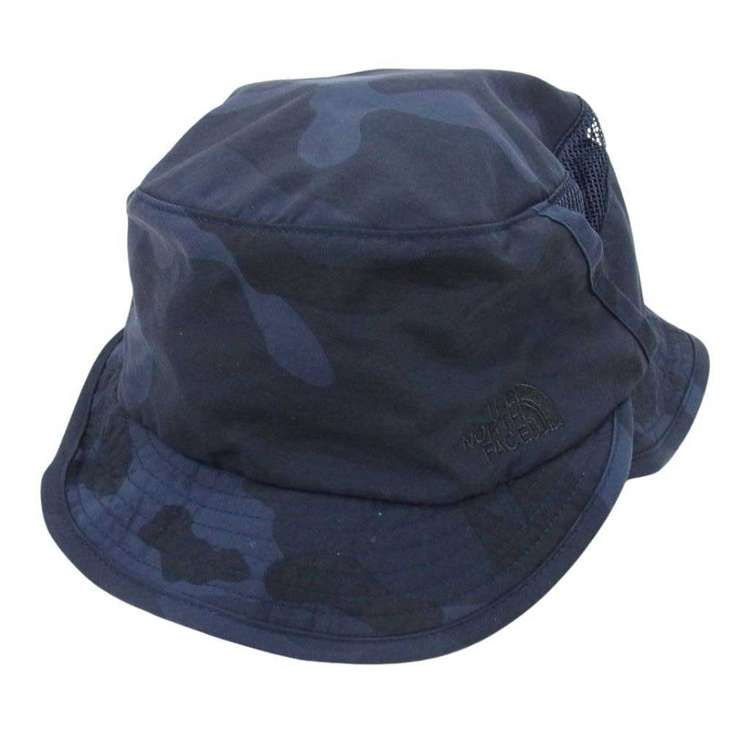 THE NORTH FACE ノースフェイス NN01611 DOUBLE BILL HAT バケット ハット ネイビー系 L【中古】