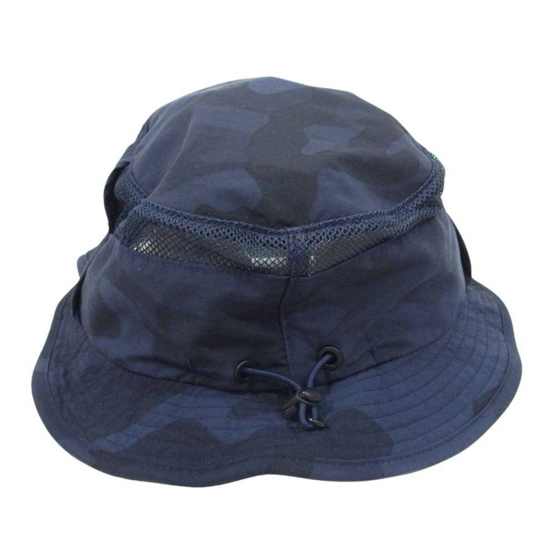 THE NORTH FACE ノースフェイス NN01611 DOUBLE BILL HAT バケット ハット ネイビー系 L【中古】