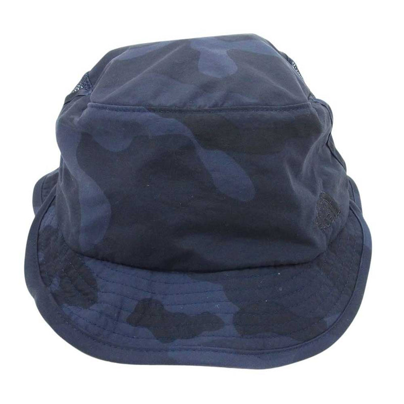 THE NORTH FACE ノースフェイス NN01611 DOUBLE BILL HAT バケット ハット ネイビー系 L【中古】