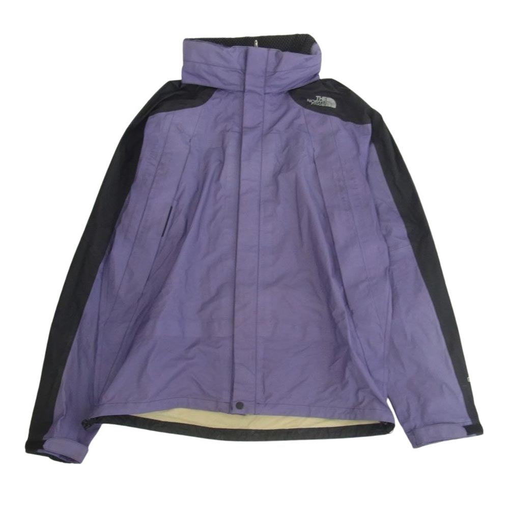 THE NORTH FACE ノースフェイス NP10924 RAINTEX Flight レインテックス フライト ジャケット パンツ パープル系 ブラック系 L【中古】