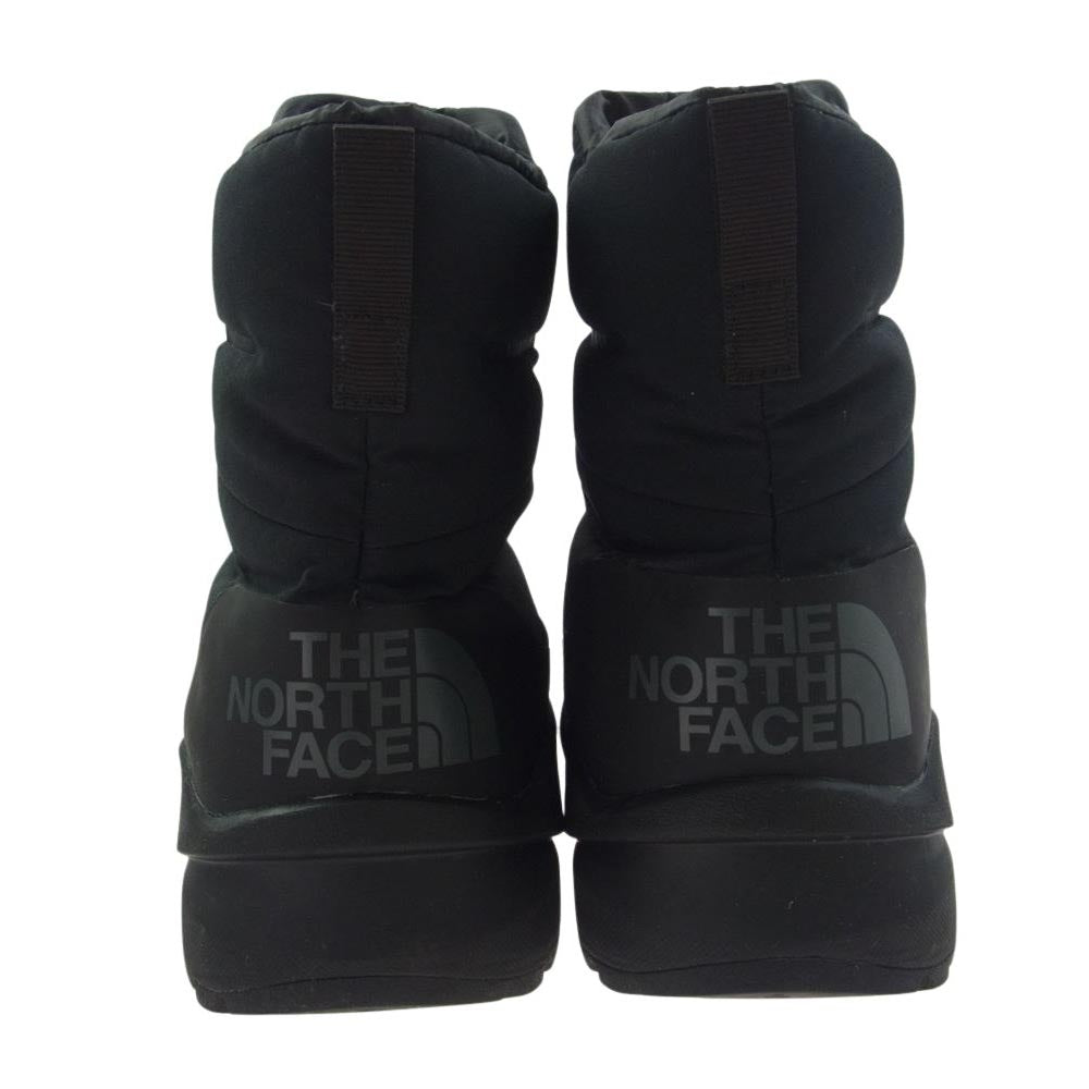 THE NORTH FACE ノースフェイス NF02170 Nupste Down Bootie Ⅱ WP ブーツ ヌプシ ダウン ブーティ II ブラック系 27cm【中古】