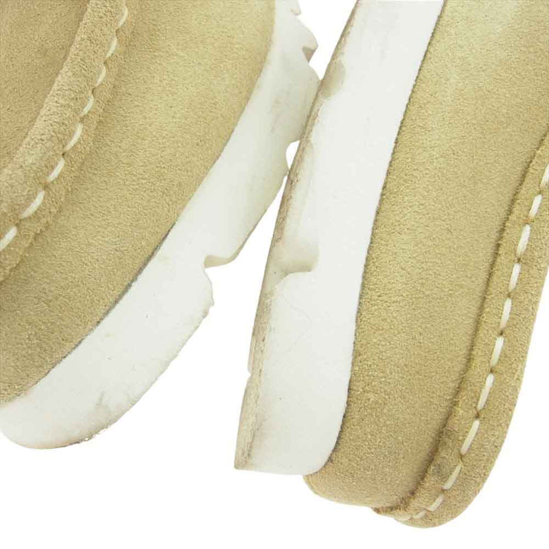 Clarks クラークス Wallabee GTX ワラビー ゴアテックス スエード シューズ ベージュ系 UK8【中古】