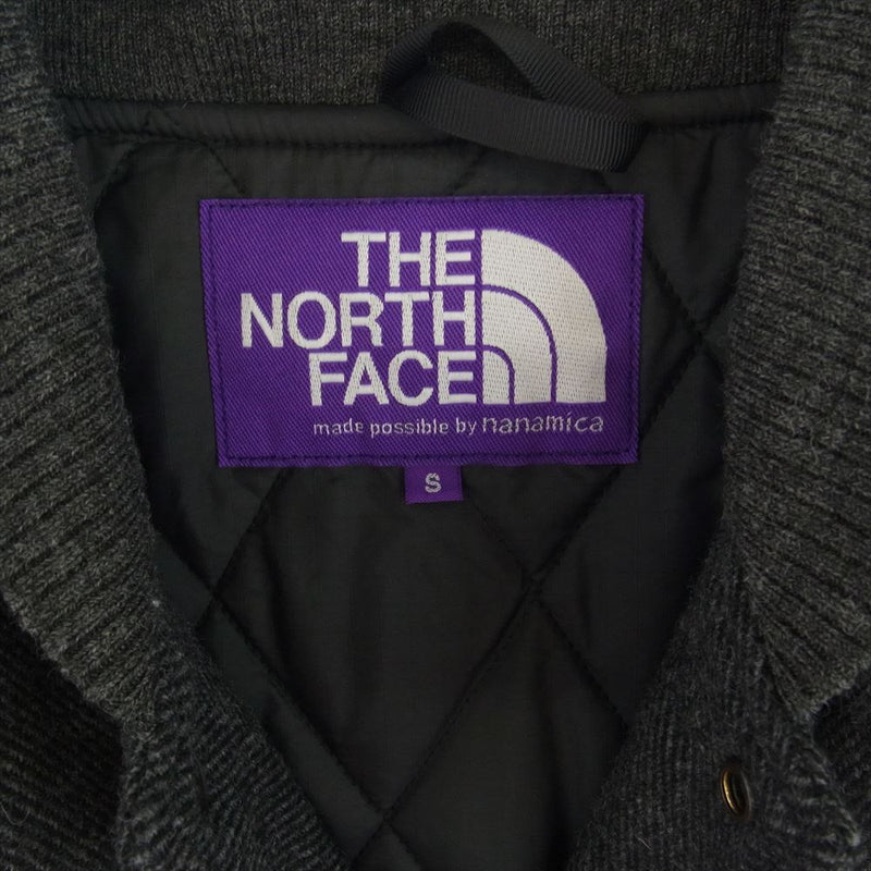 THE NORTH FACE ノースフェイス NY2261N PURPLE LABEL パープル レーベル  HerringboneTweed Jacket ヘリンボーン ツイード ジャケット グレー系 S【中古】