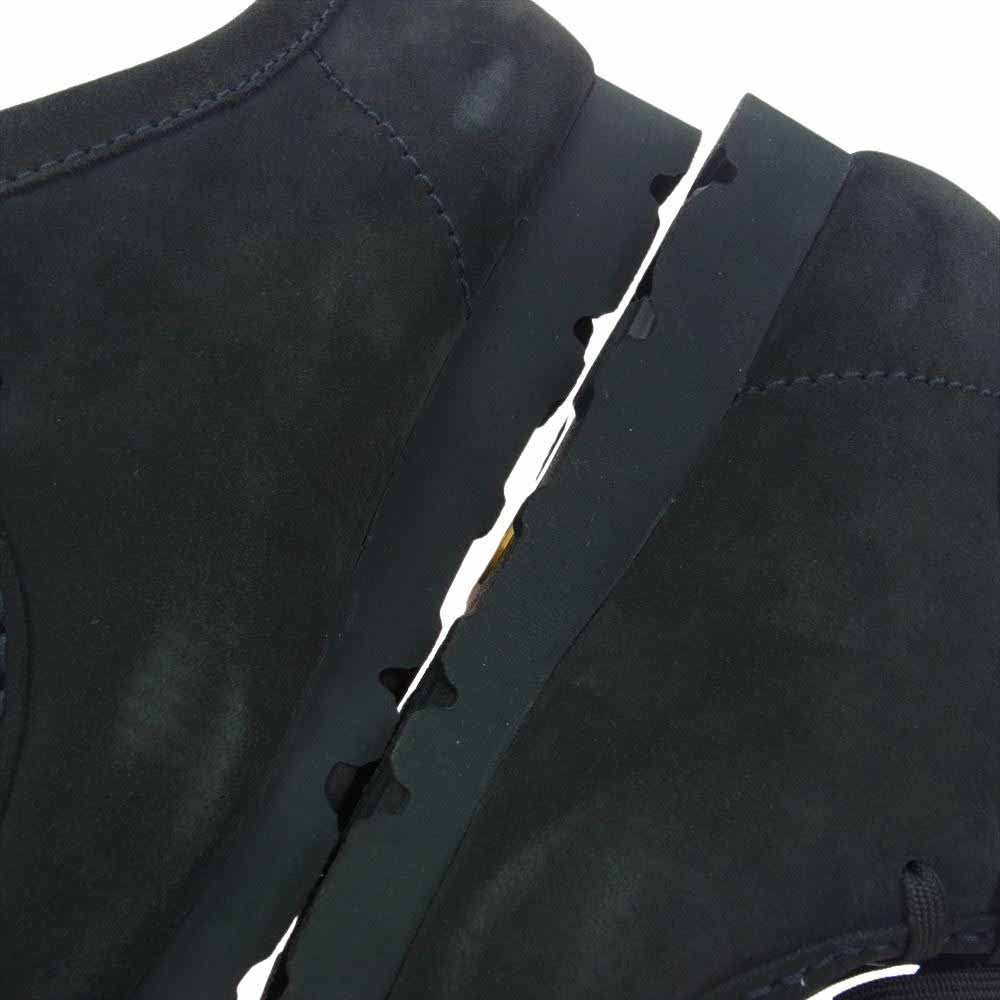 Clarks クラークス Wallabee GTX ワラビー ゴアテックス スエード シューズ ブラック系 UK7 1/2【中古】