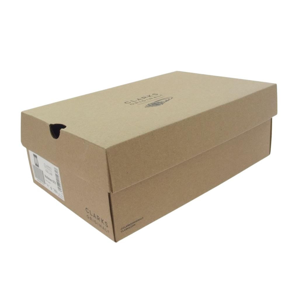 Clarks クラークス Wallabee GTX ワラビー ゴアテックス スエード シューズ ブラック系 UK7 1/2【中古】