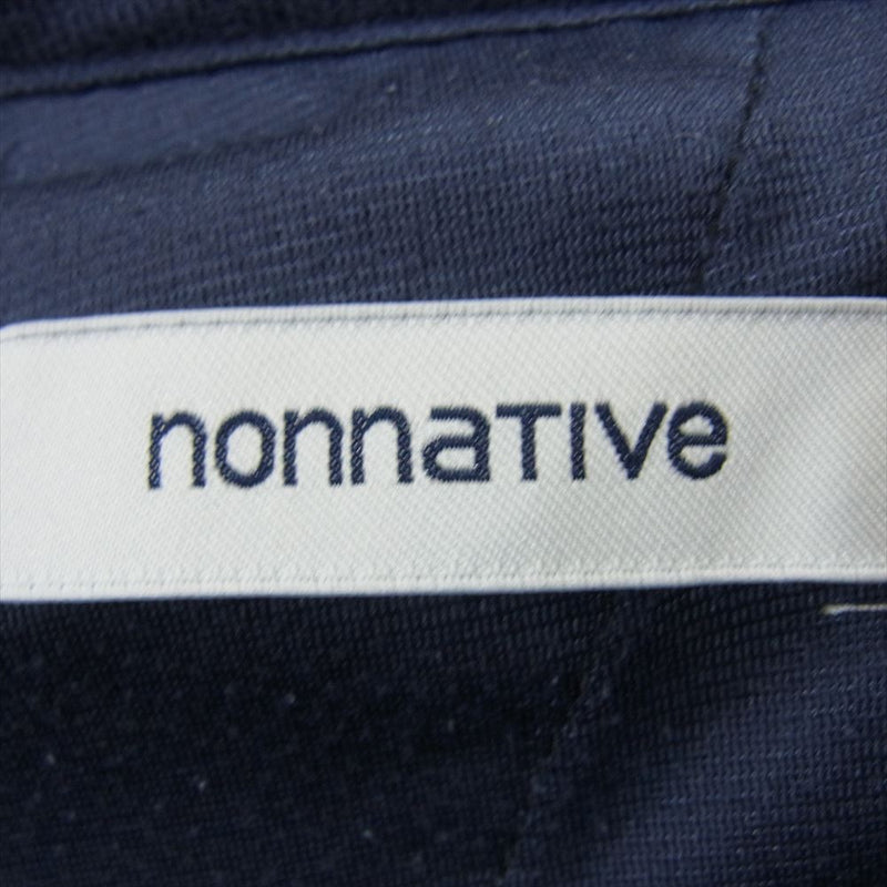 nonnative ノンネイティブ 20AW NN-P3801 DWELLER EASY PANTS 1タック ナロー イージー パンツ ネイビー系 2【中古】