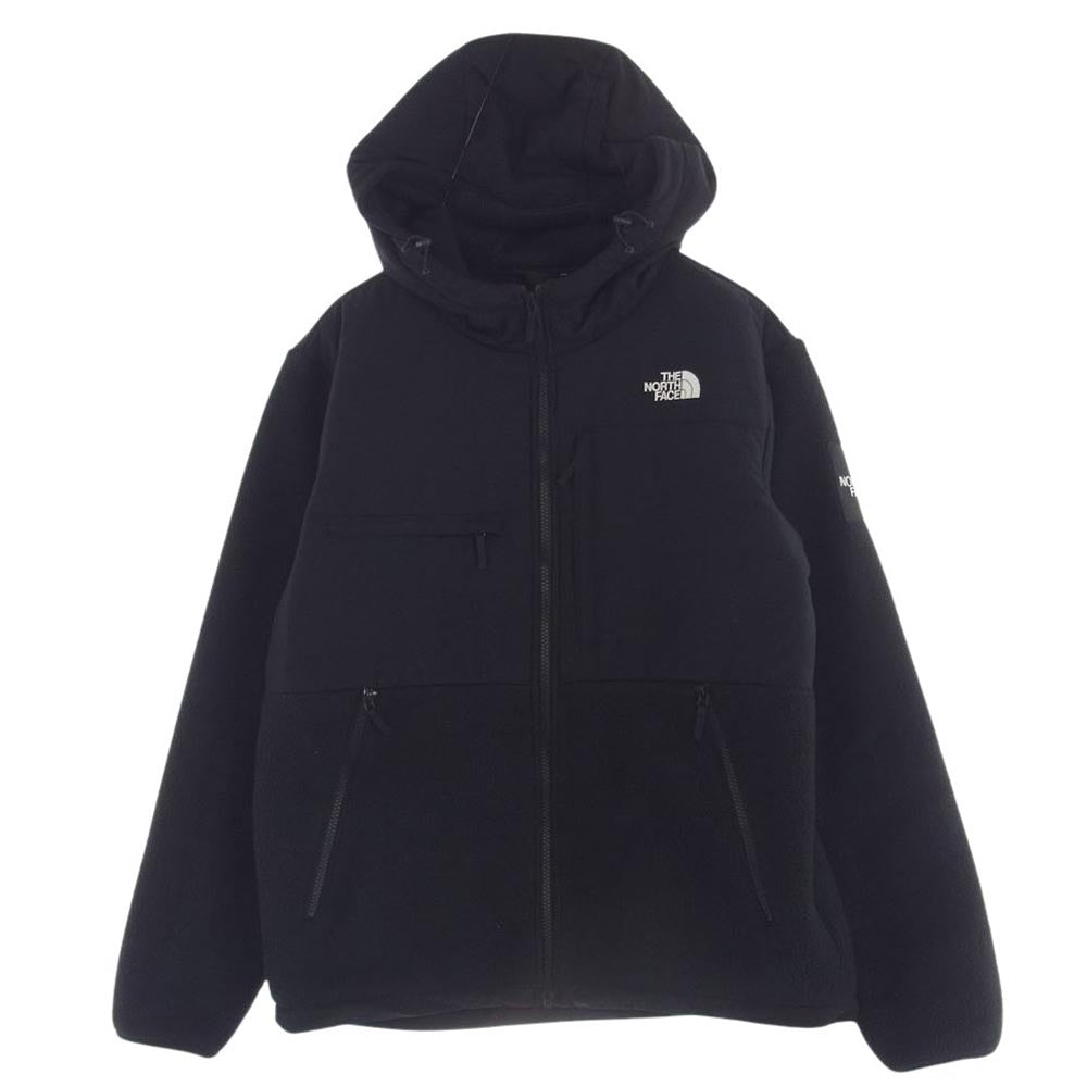 THE NORTH FACE ノースフェイス NA72052 Denali Hoodie デナリ フーディー フリース ジャケット ブラック系 XL【中古】