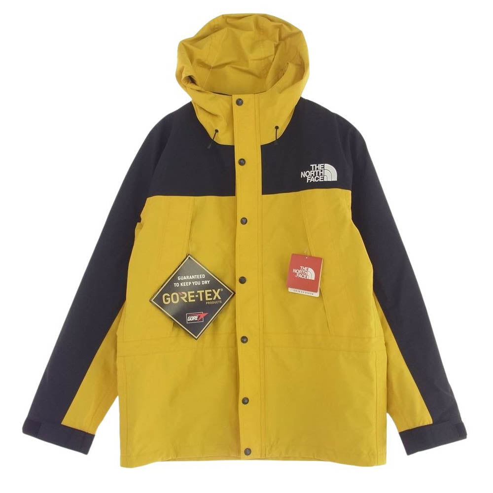 THE NORTH FACE ノースフェイス NP11834 GTX GORE-TEX ゴアテックス Mountain Light Jacket マウンテン ライト ジャケット イエロー系 L【新古品】【未使用】【中古】