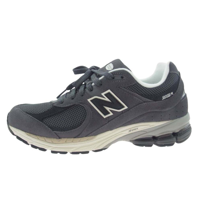 NEW BALANCE ニューバランス M2002RFL? スエード ローカット スニーカー グレー系 25.5cm【美品】【中古】