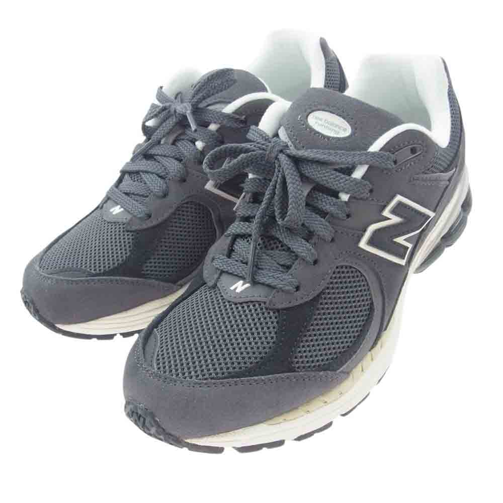 NEW BALANCE ニューバランス M2002RFL? スエード ローカット スニーカー グレー系 25.5cm【美品】【中古】