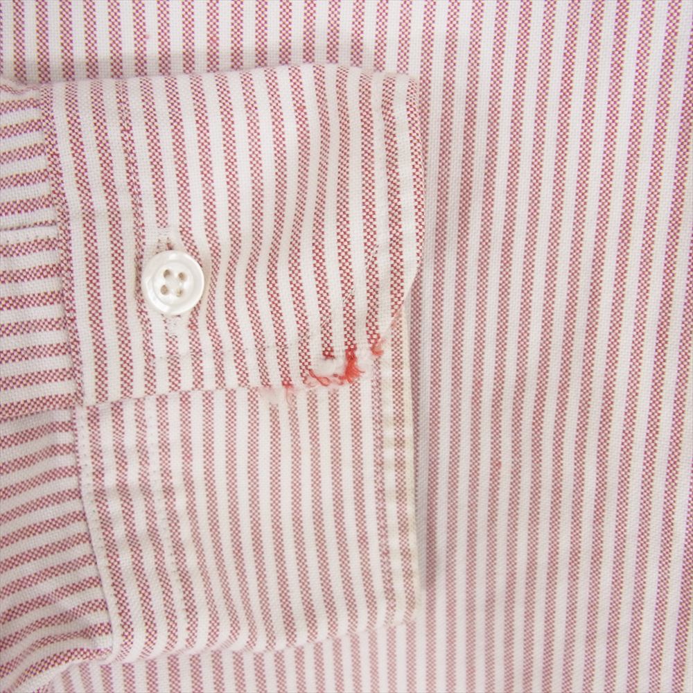 Brooks Brothers ブルックスブラザーズ ボタンダウン ストライプ 長袖 シャツ 16-34【中古】