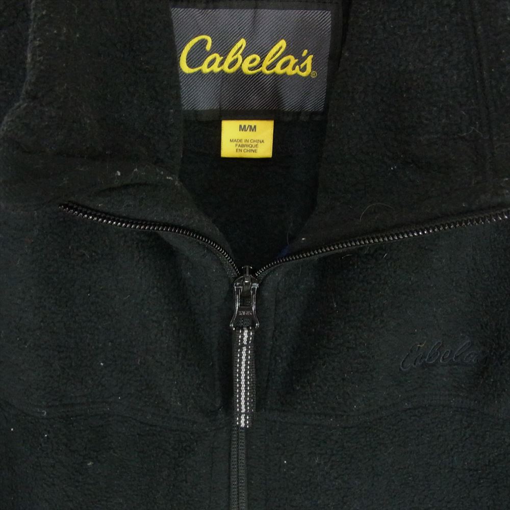 カベラス フリース ベスト ブラック系 M【中古】