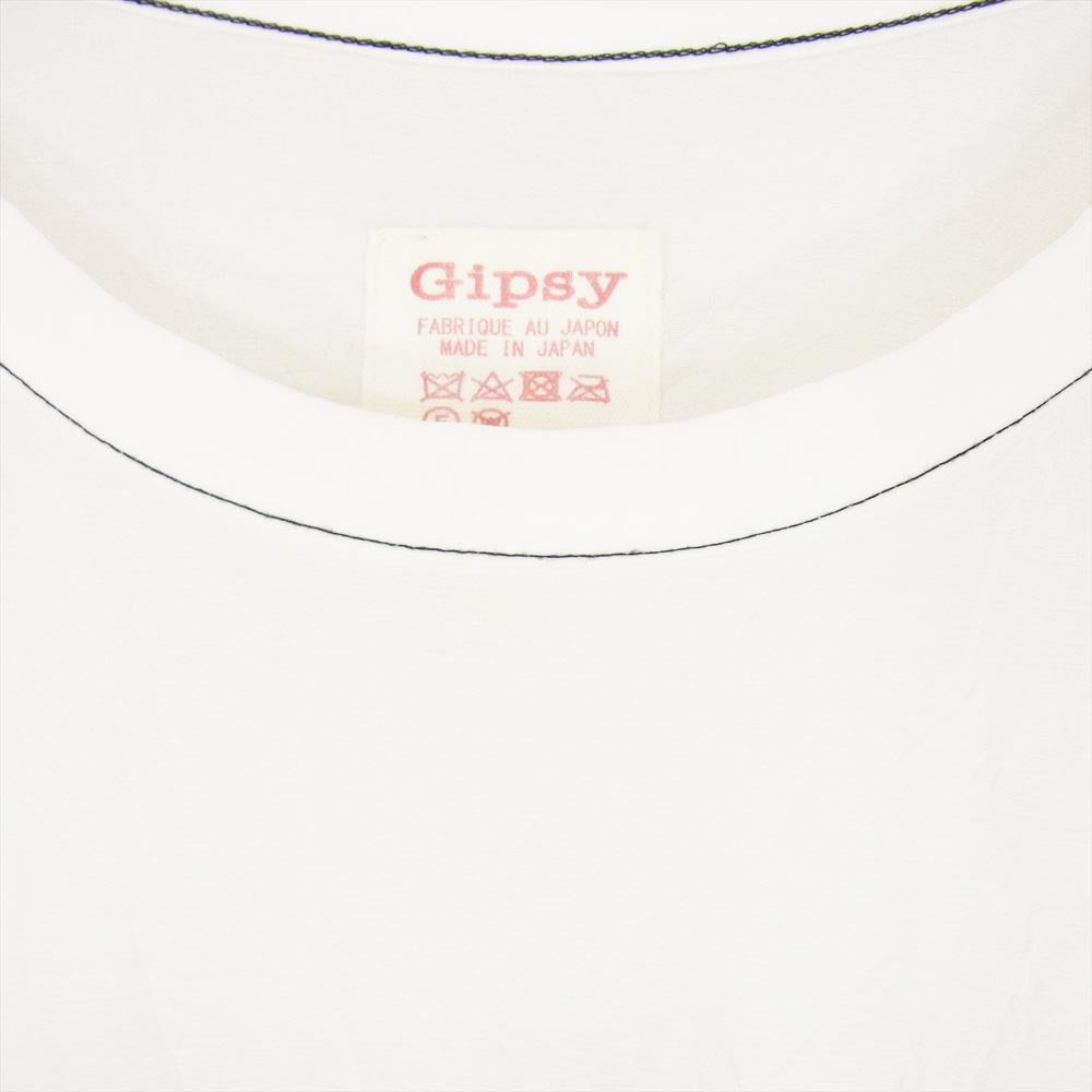Yohji Yamamoto ヨウジヤマモト YD-T33-057 Y's Gipsy ワイズ ジプシー 半袖 オーバーサイズ tシャツ ホワイト系【中古】