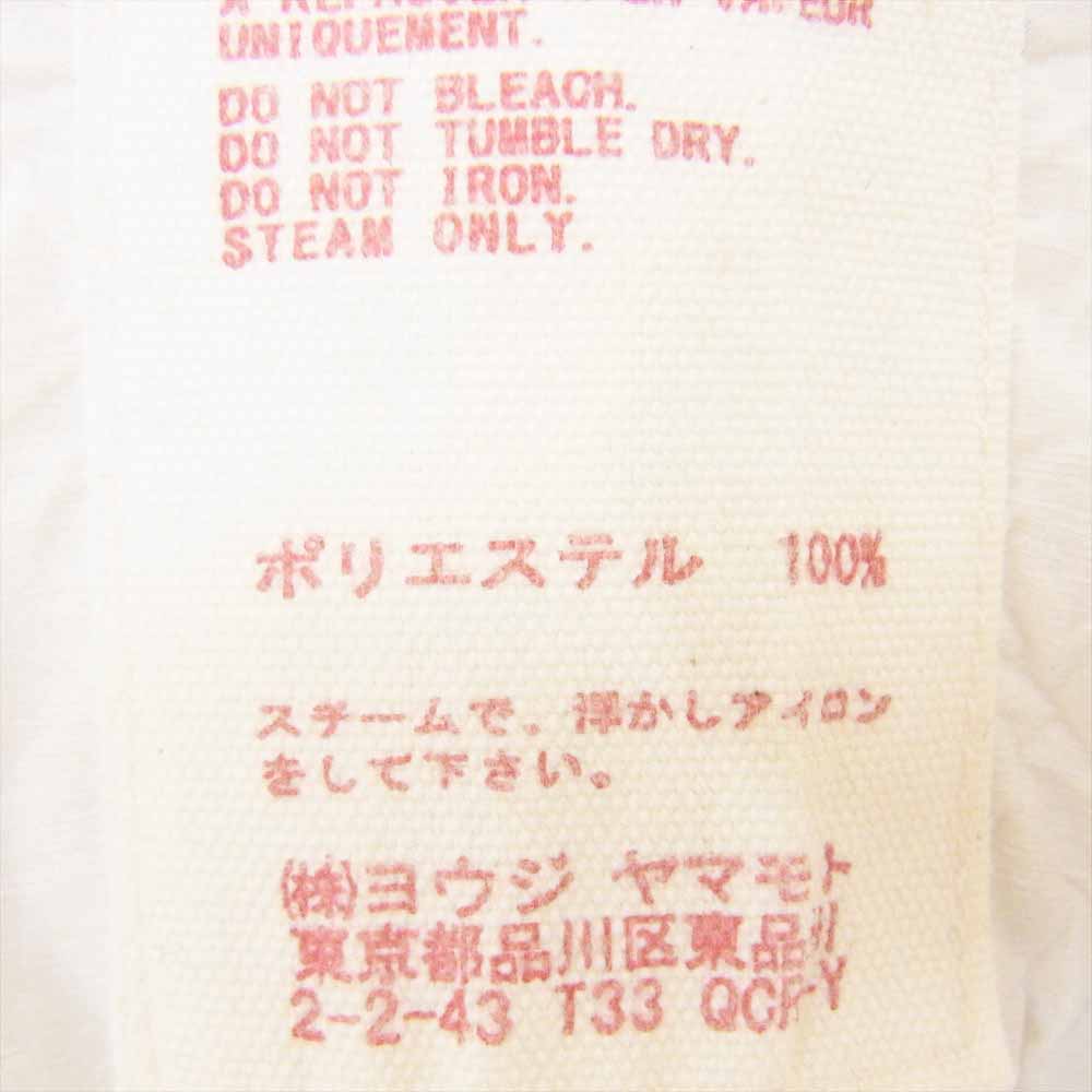 Yohji Yamamoto ヨウジヤマモト YD-T33-057 Y's Gipsy ワイズ ジプシー 半袖 オーバーサイズ tシャツ ホワイト系【中古】