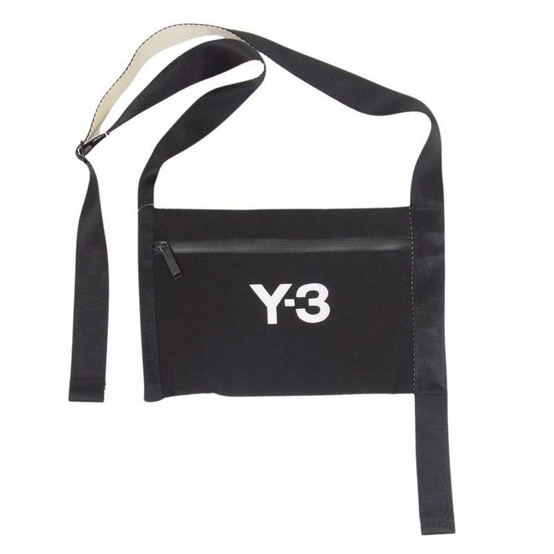 Y-3 Yohji Yamamoto ワイスリー ヨウジヤマモト GK2105 CH3 SACOCHE ロゴサコッシュ ショルダーバッグ ブラック系【中古】