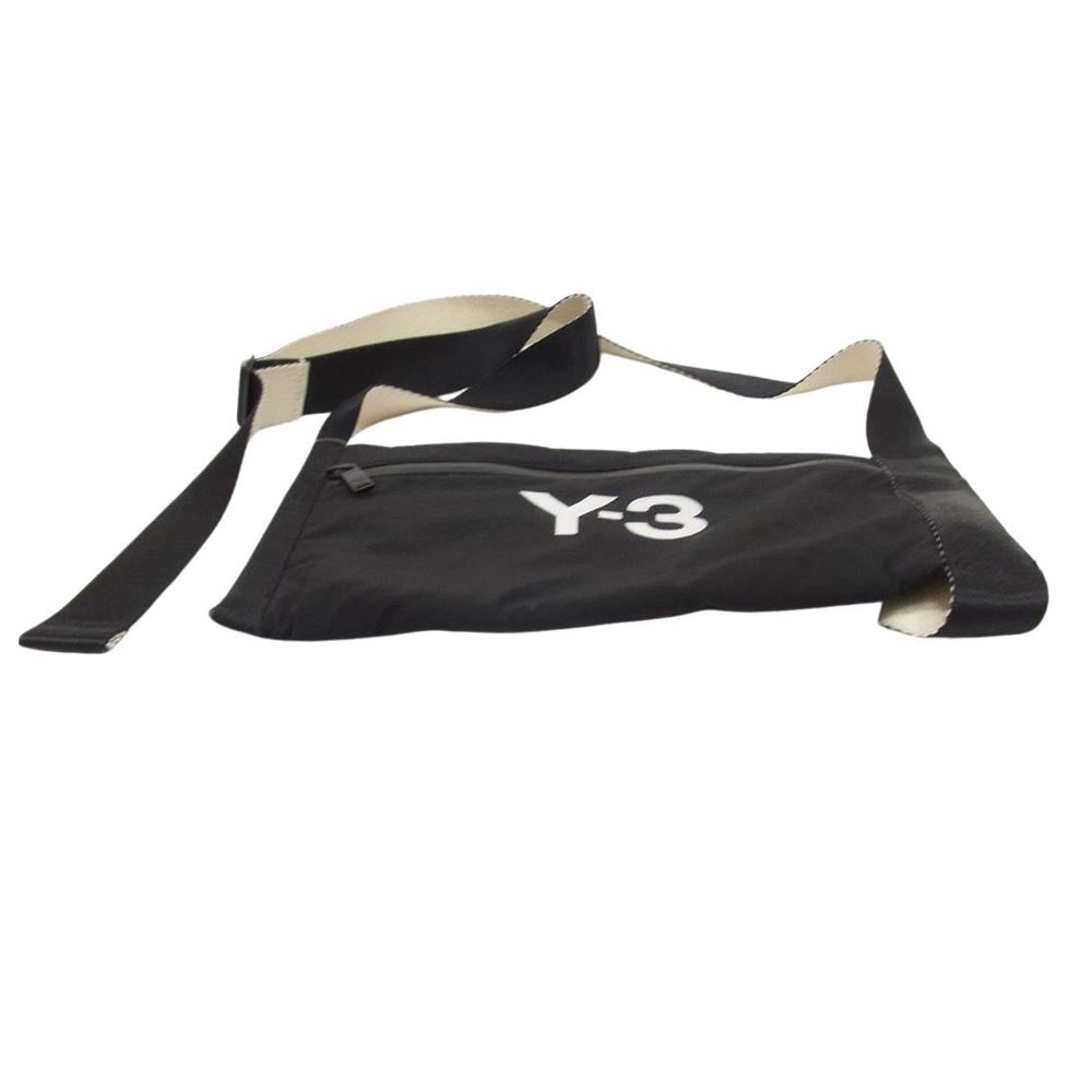 Y-3 Yohji Yamamoto ワイスリー ヨウジヤマモト GK2105 CH3 SACOCHE ロゴサコッシュ ショルダーバッグ ブラック系【中古】