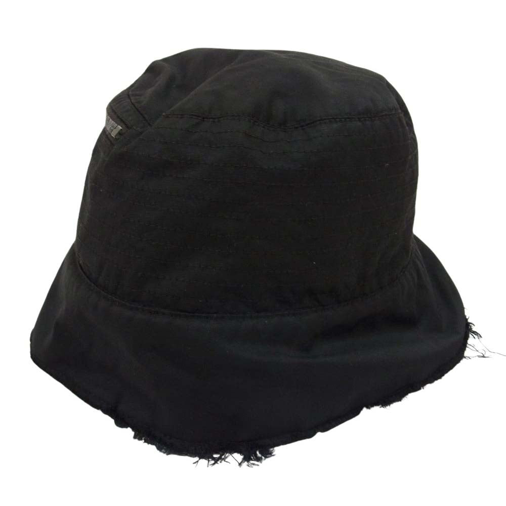 DRKSHDW ダークシャドウ DU02A3475-MU Rick Owens リックオウエンス Pocket Gilligan Hat ジップ ポケット バケット ハット 帽子 ブラック ブラック系 L【中古】