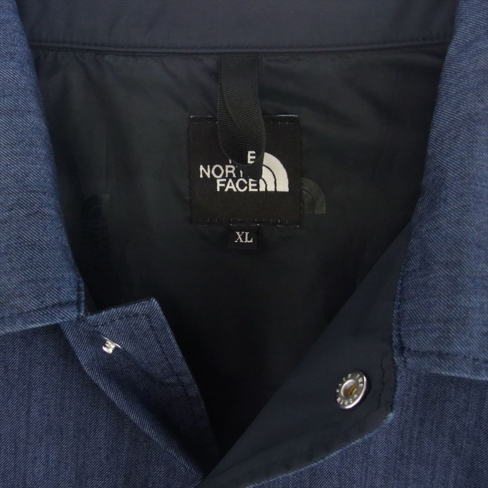 THE NORTH FACE ノースフェイス NP12042 GORE-TEX GTX ゴアテックス Denim Coach Jacket デニム コーチ ジャケット XL【中古】