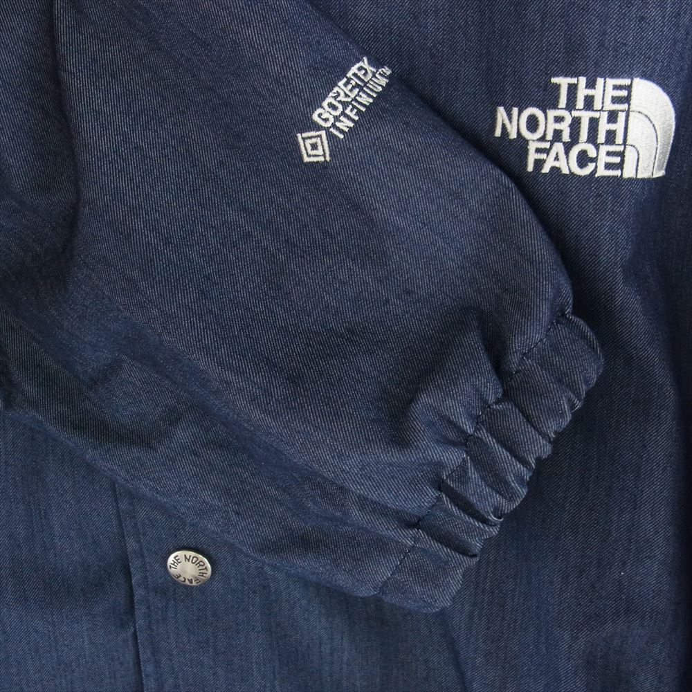 THE NORTH FACE ノースフェイス NP12042 GORE-TEX GTX ゴアテックス Denim Coach Jacket デニム コーチ ジャケット XL【中古】