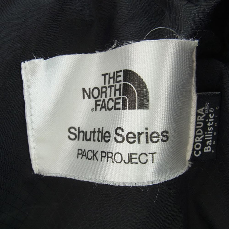 THE NORTH FACE ノースフェイス NM81863 Shuttle Daypack Backpack シャトルデイパック コーデュラ バリスティックナイロン. リュック バックパック ブラック系【中古】