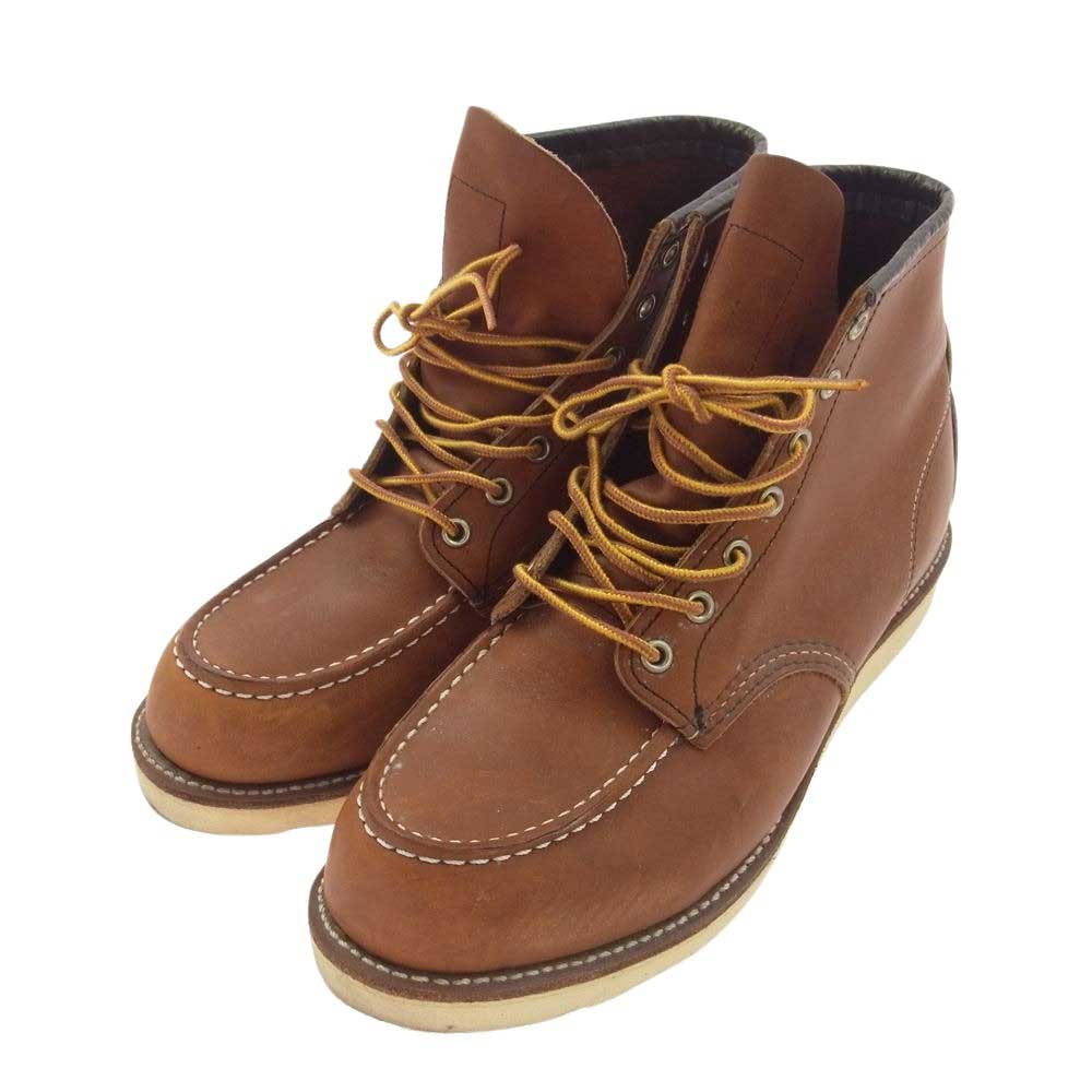 RED WING レッドウィング 875 Classic Moc クラシック モック ワーク ブーツ ライトブラウン系 28cm【中古】