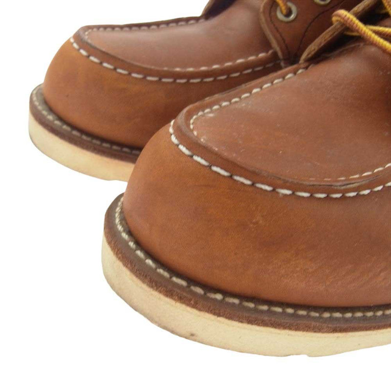 RED WING レッドウィング 875 Classic Moc クラシック モック ワーク ブーツ ライトブラウン系 28cm【中古】