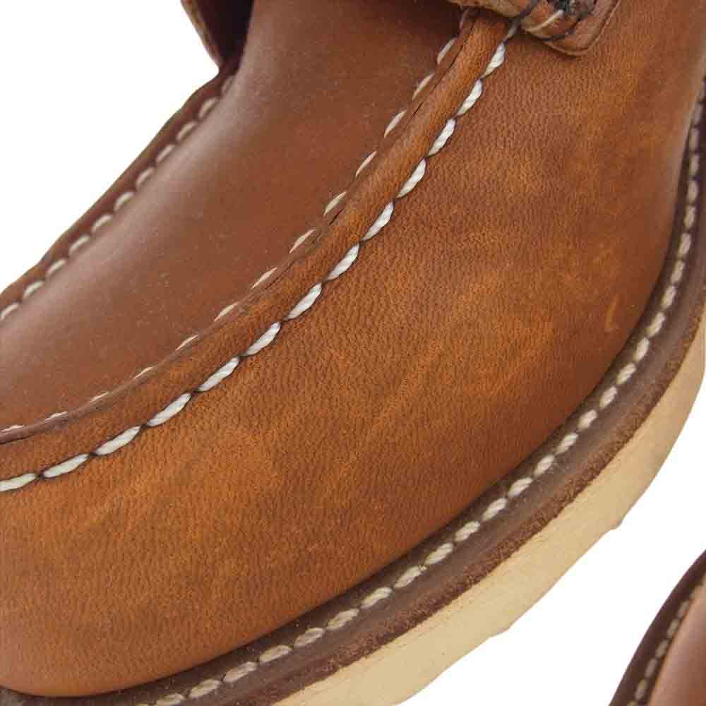 RED WING レッドウィング 875 Classic Moc クラシック モック ワーク ブーツ ライトブラウン系 28cm【中古】