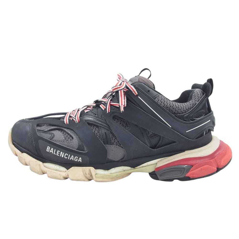 BALENCIAGA バレンシアガ 542023 TRACK TRAINERS トラック スニーカー ブラック系 グレー系 43【中古】