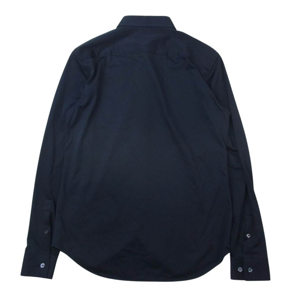 theory セオリー Structure Knit Sylvain ND A ニット 長袖 シャツ ネイビー系 XS【中古】