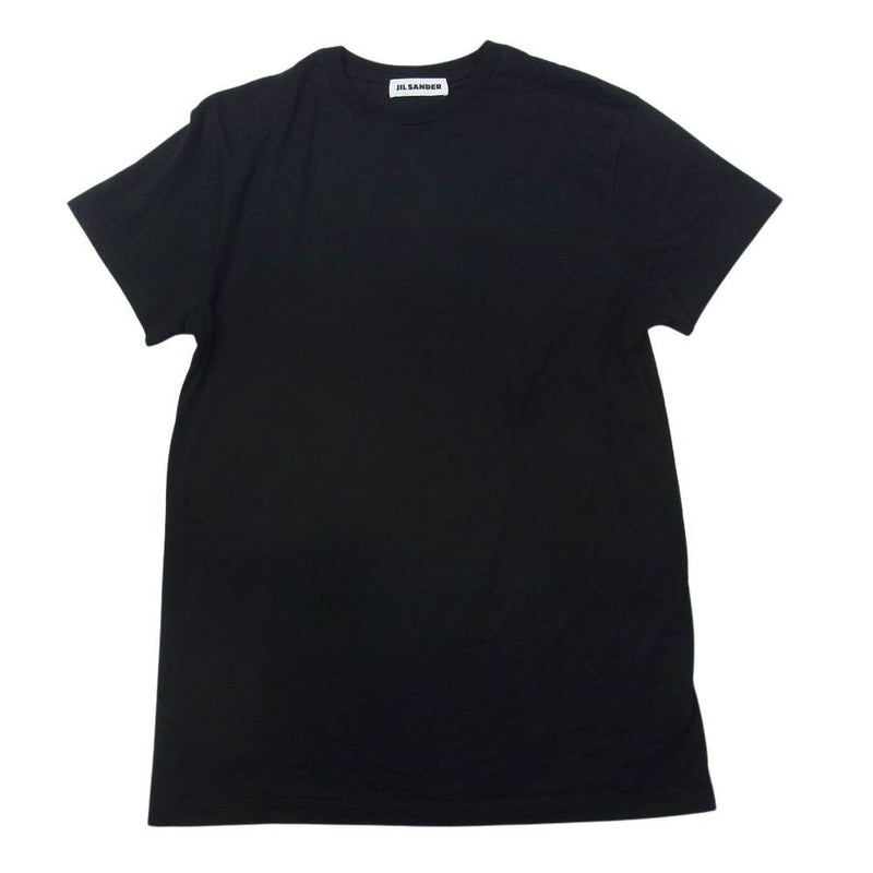 JIL SANDER ジルサンダー 24SS J21GC0002 クルーネック 半袖 Tシャツ ブラック系 XS【中古】