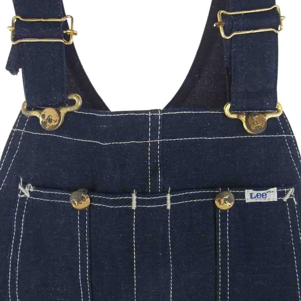 Lee リー 046-4041 USA製 70s DEADSTOCK デットストック デニム オーバーオール インディゴブルー系 29×34【中古】