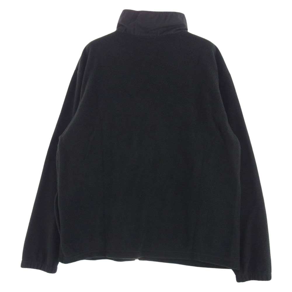 サンライズミル YERGER パッチ フリース ジャケット ブラック系 L【美品】【中古】