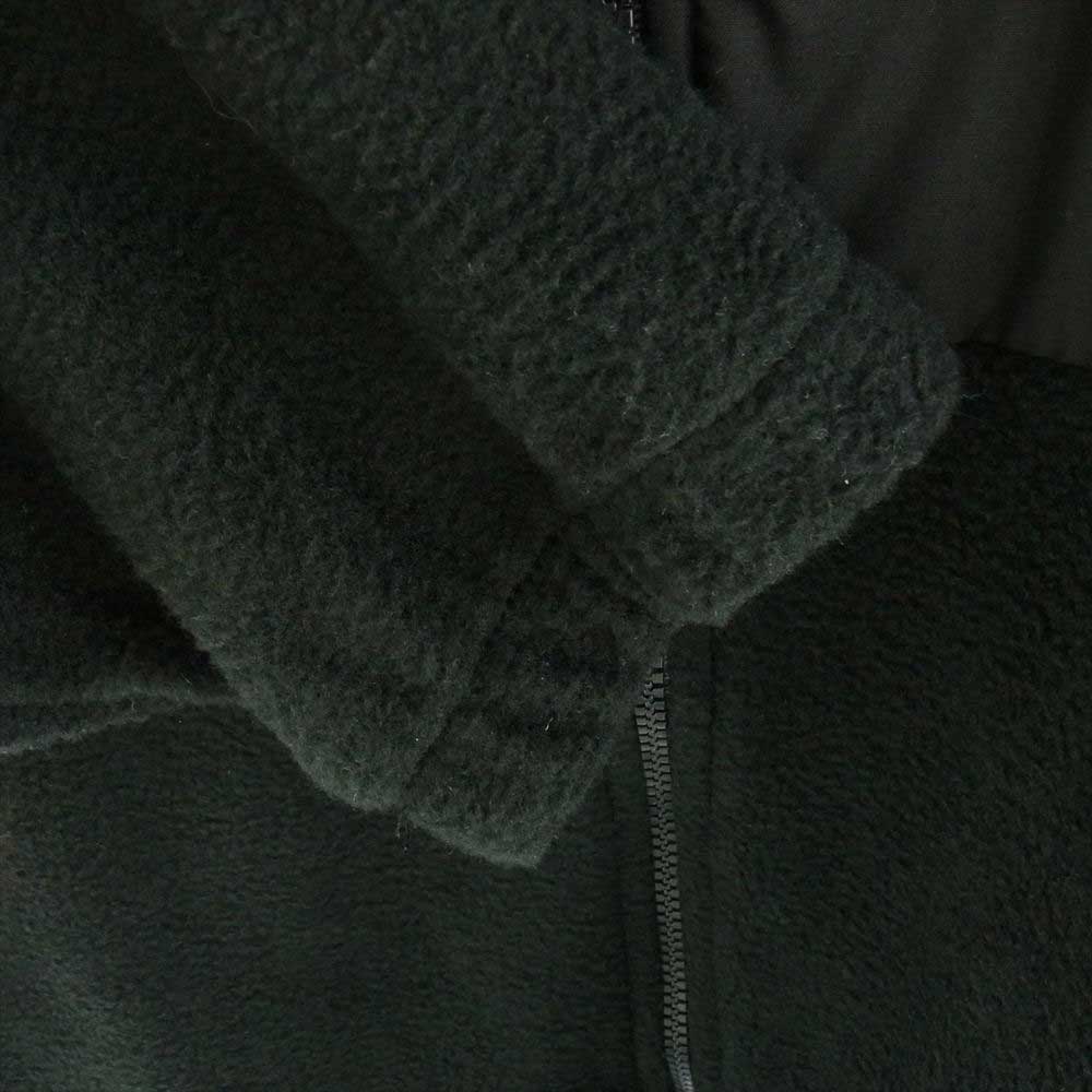 サンライズミル YERGER パッチ フリース ジャケット ブラック系 L【美品】【中古】