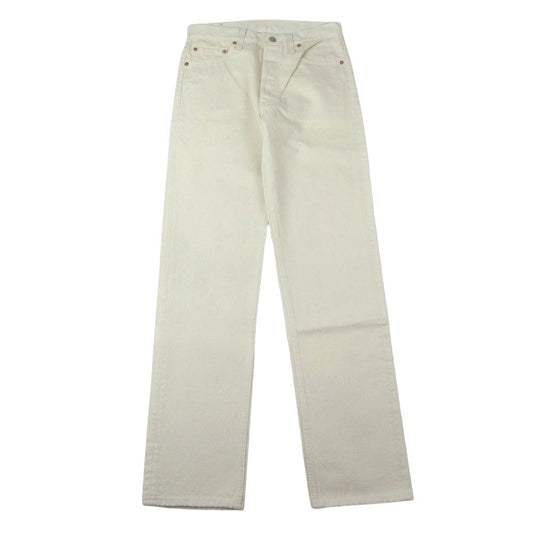 Levi's リーバイス 501-0652 USA製 90s 501 ホワイト デニム パンツ W30 オフホワイト系 W30【中古】
