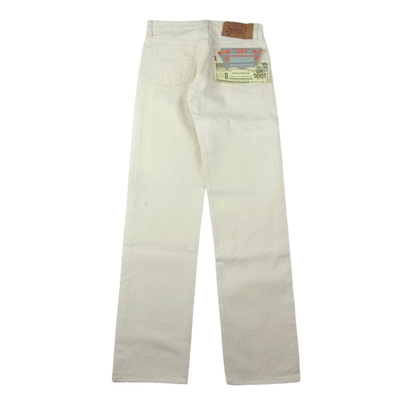 Levi's リーバイス 501-0652 USA製 90s 501 ホワイト デニム パンツ W30 オフホワイト系 W30【中古】