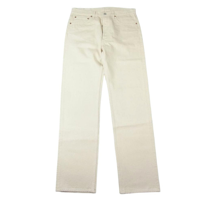 Levi's リーバイス 501-0652 USA製 90s 501 ホワイト デニム パンツ W34 オフホワイト系 34【中古】