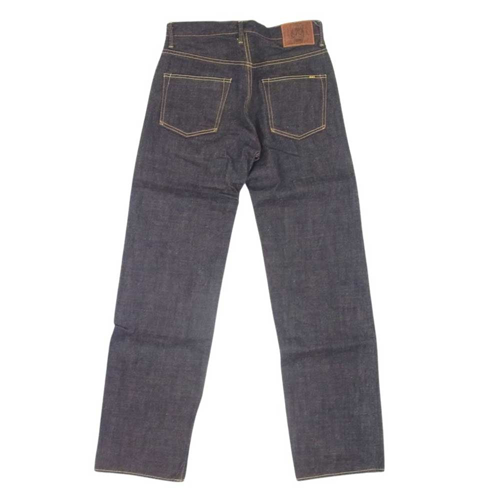 ONI DENIM 鬼デニム ONI200-14KBE 初代鬼デニム 14oz 緯糸ベージュ ワイドストレート インディゴブルー系 31【極上美品】【中古】