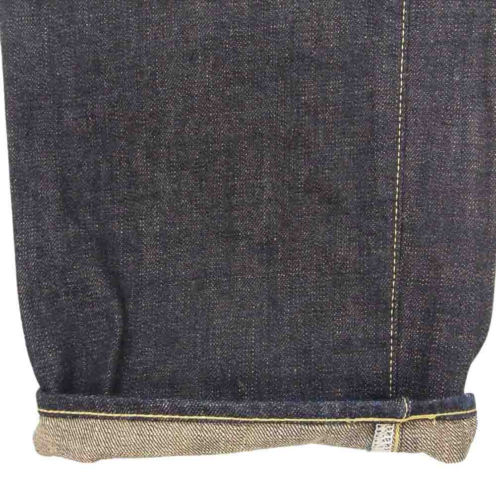 ONI DENIM 鬼デニム ONI200-14KBE 初代鬼デニム 14oz 緯糸ベージュ ワイドストレート インディゴブルー系 31【極上美品】【中古】