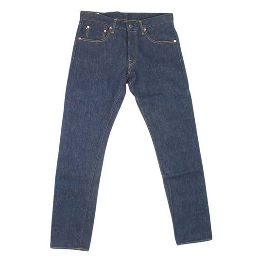 ONI DENIM 鬼デニム ONI-544ZR 20oz シークレット  デニム スタイリッシュ テーパード ジーンズ インディゴブルー系 33【極上美品】【中古】