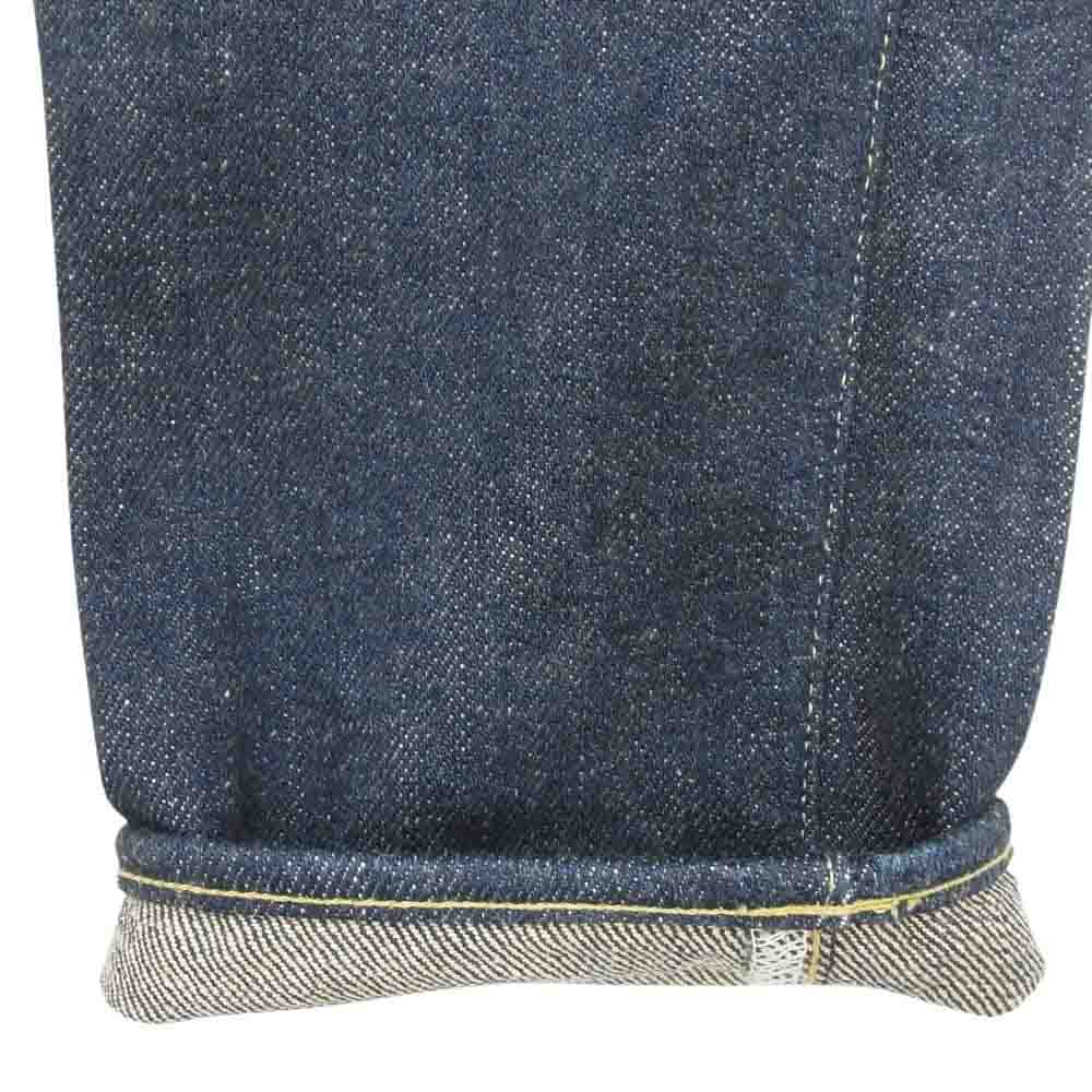 ONI DENIM 鬼デニム ONI-544ZR 20oz シークレット  デニム スタイリッシュ テーパード ジーンズ インディゴブルー系 33【極上美品】【中古】
