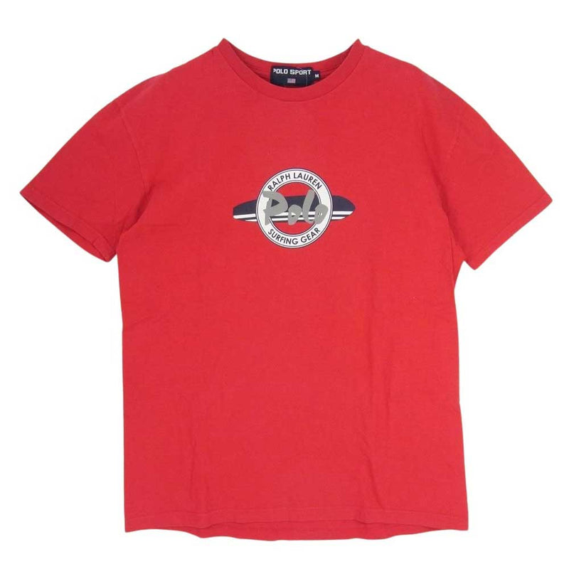 ポロスポーツ SURFING GEAR 半袖 Tシャツ レッド系 M【中古】