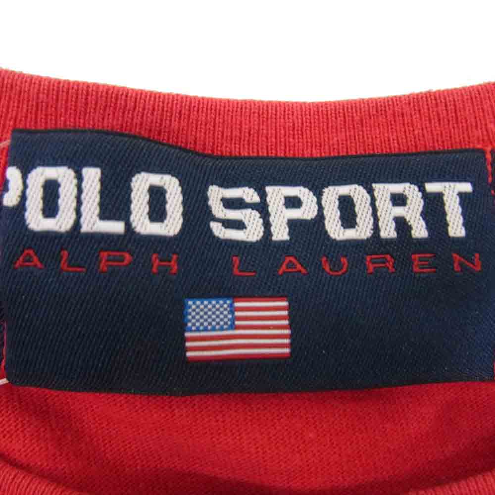 ポロスポーツ SURFING GEAR 半袖 Tシャツ レッド系 M【中古】