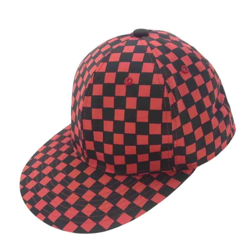 ネオンサイン KAIKO カイコー BASEBALL CAP ベースボール キャップ レッド系【中古】