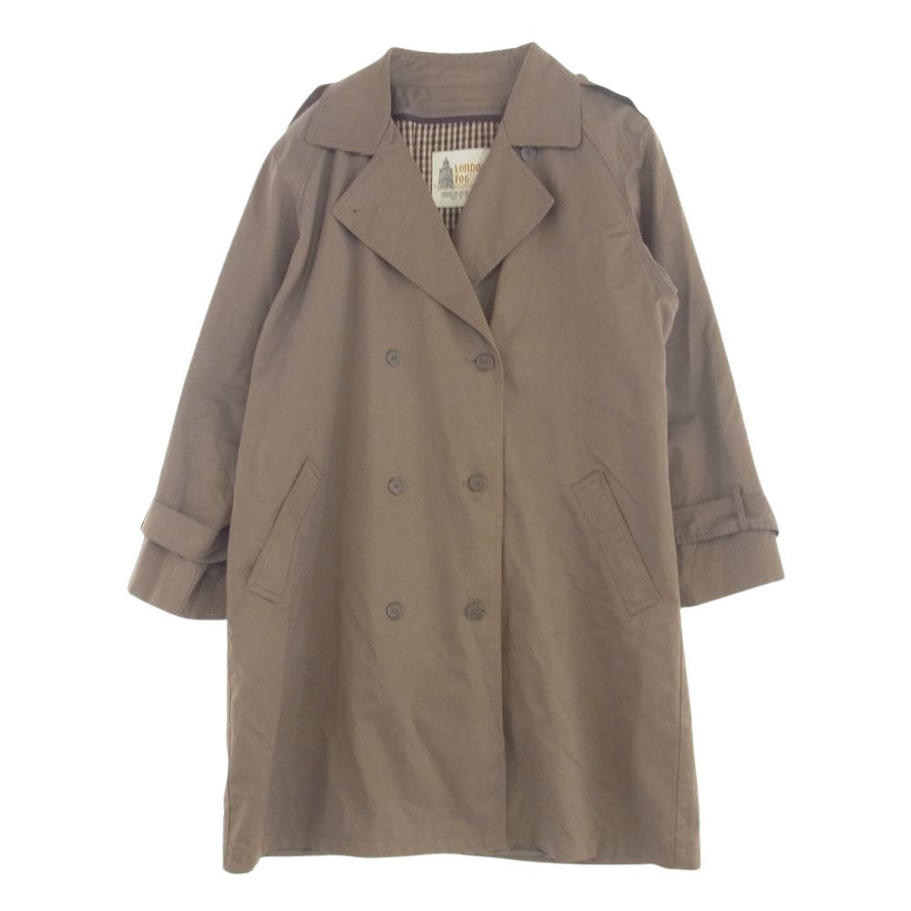 LONDON FOG ロンドンフォグ ヴィンテージ ライナー付き トレンチ コート ブラウン系 12【中古】
